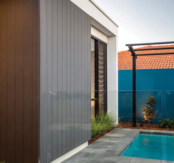 Ribbed siding